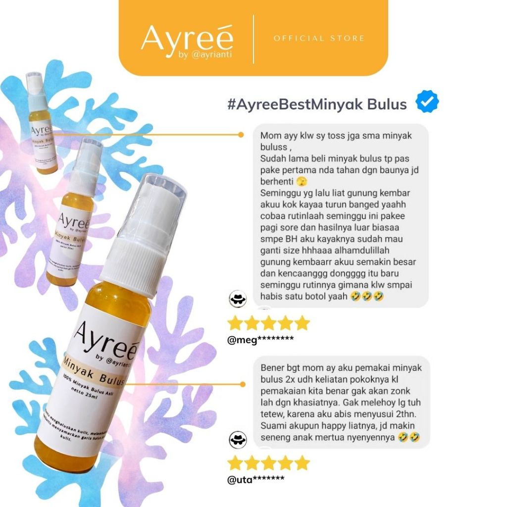 Ayree by Ayrianti Mibul 100% Asli