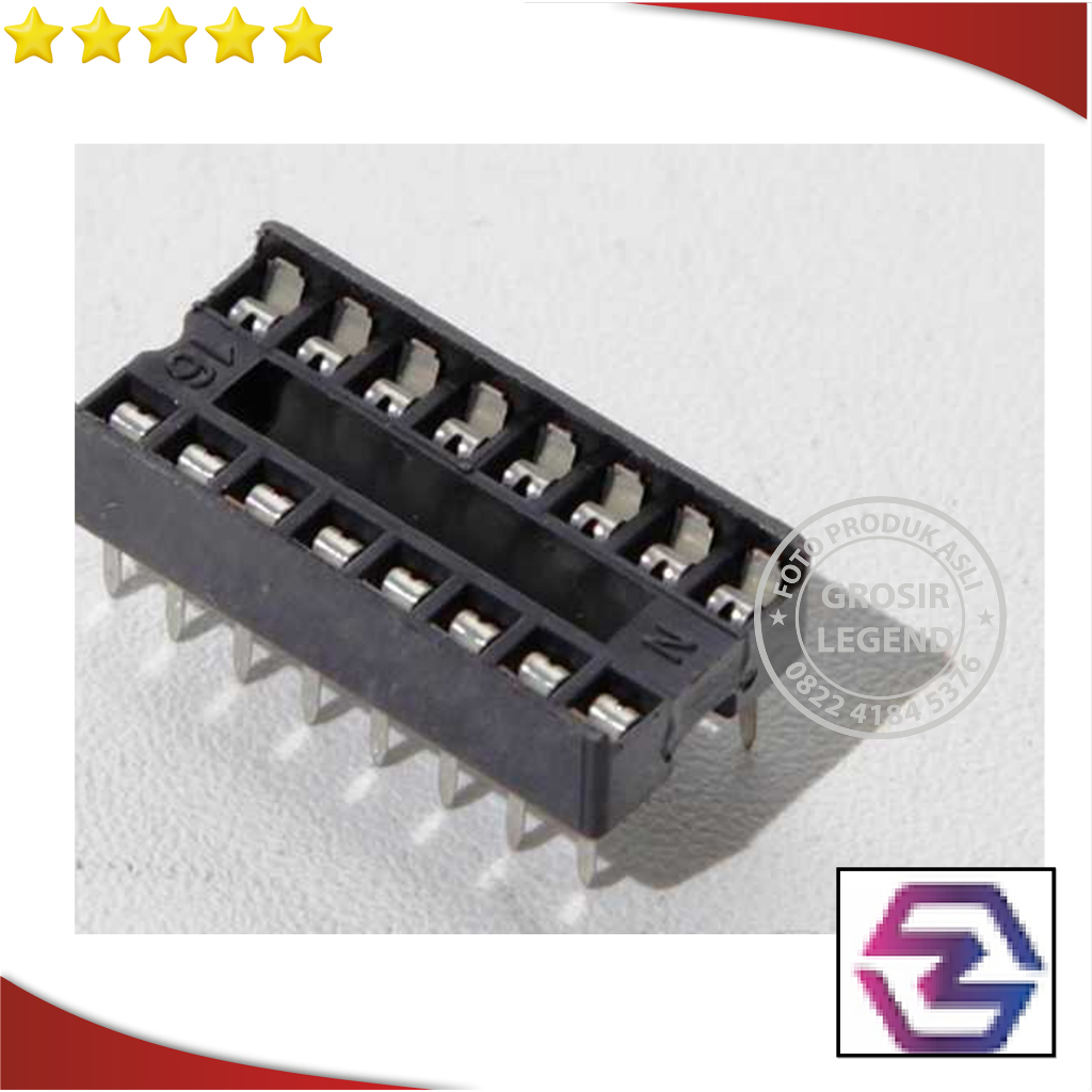 Soket IC 16 Pin 16 PIN