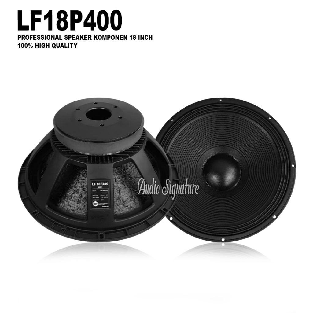 Komponen Speaker 18 Inch RCF L18 P400 | LF 18P400 | LF 18 P400 | LF18P400 Grade A