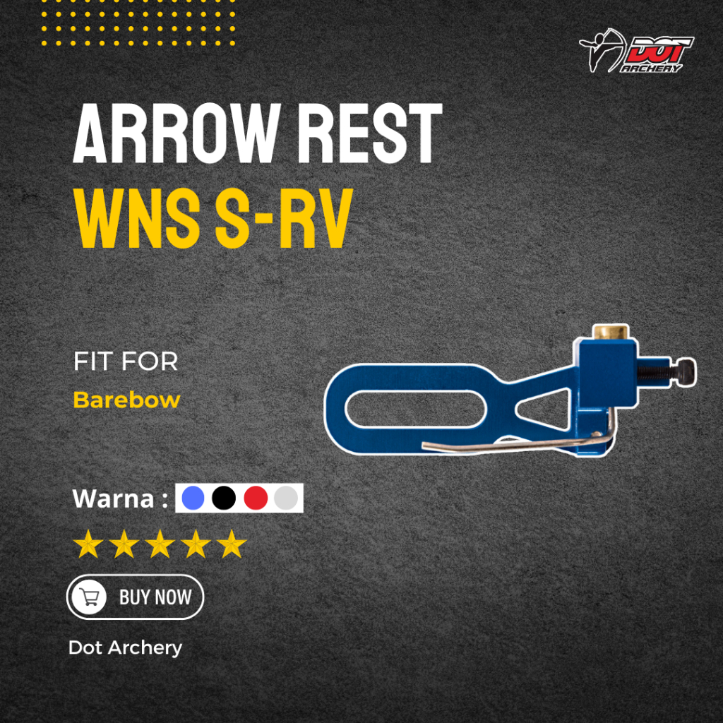 Arrow rest busur barebow | Wns S-rv magnetic barebow | Rest Busur Barebow ILF