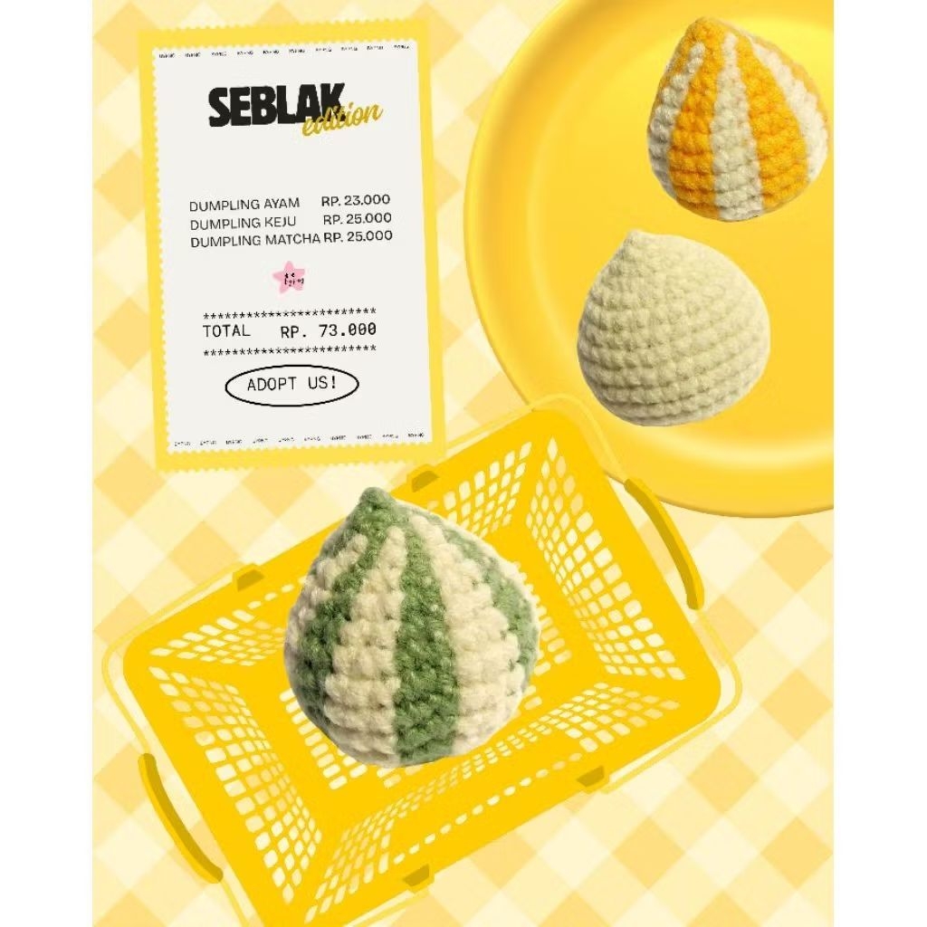 Keychain Dumpling Seblak