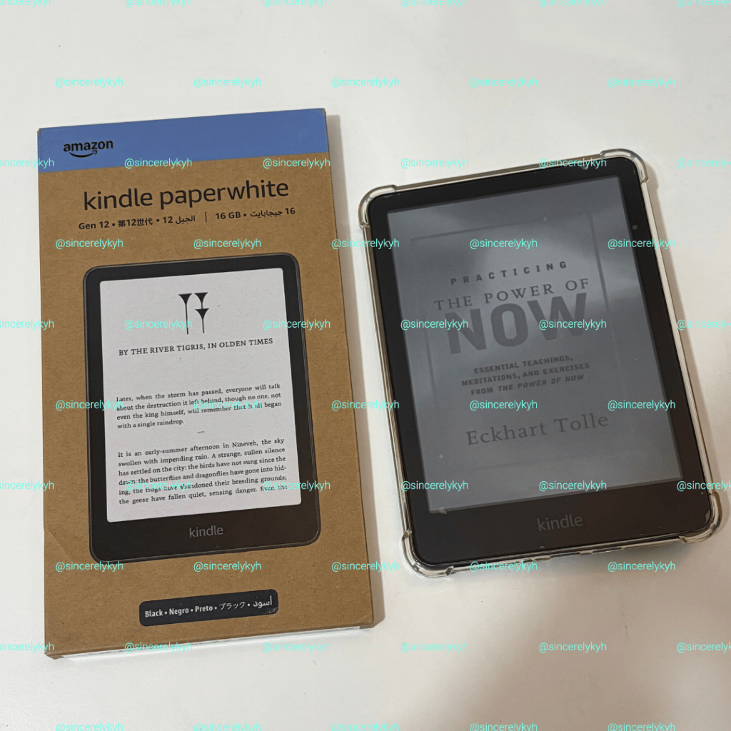 KINDLE Paperwhite 12th Gen Black  16GB | PRELOVED