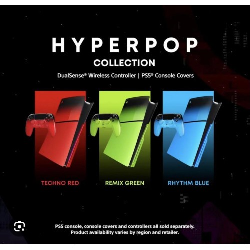 PS5 Slim Disc&Digital Console Cover HYPERPOP COLLECTION Sony Indonesia