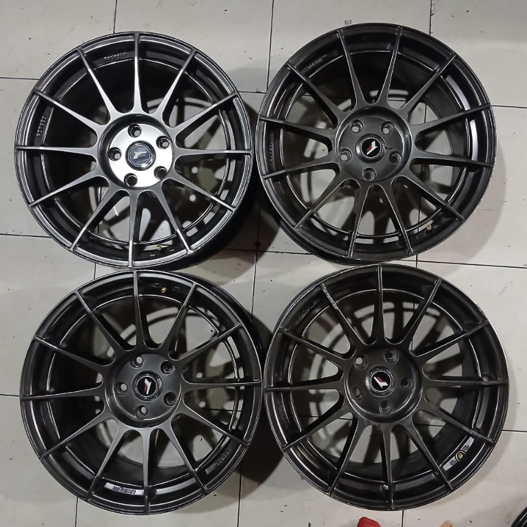 VELG BEKAS SECOND RING 18 LUBANG 5X114,3 SPIDER R18X8,5 H5X114,3