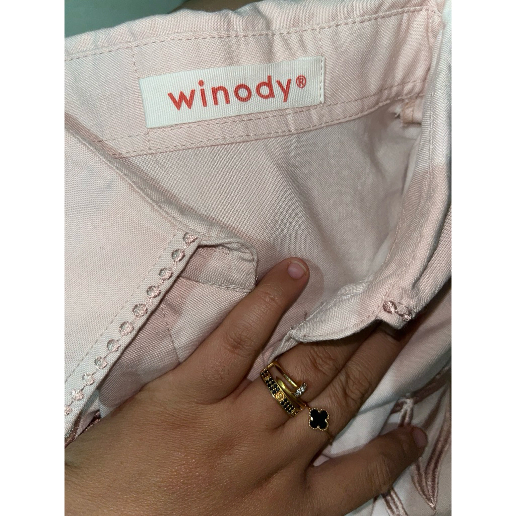 KEMEJA PINK WINODY
