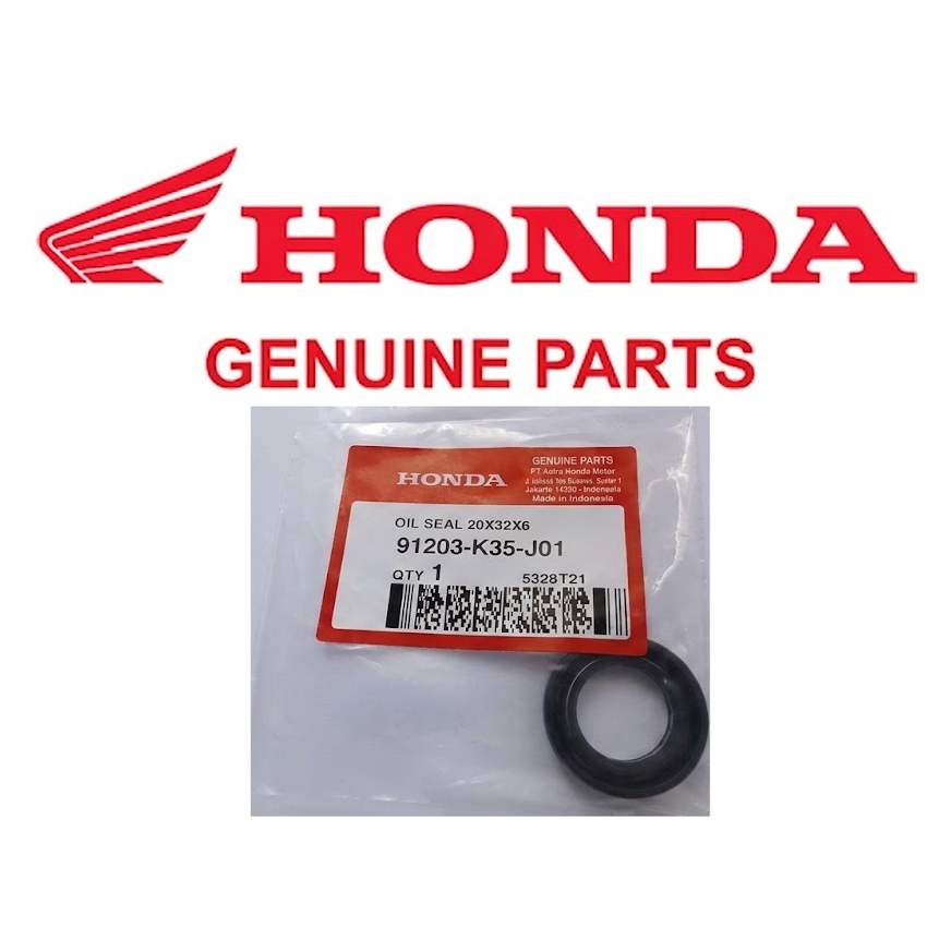 91203K35J01 Oil Seal 20X32X6 Sil As Puli BeAT Vario 125 eSP Vario 150 eSP 91203-K35-J01