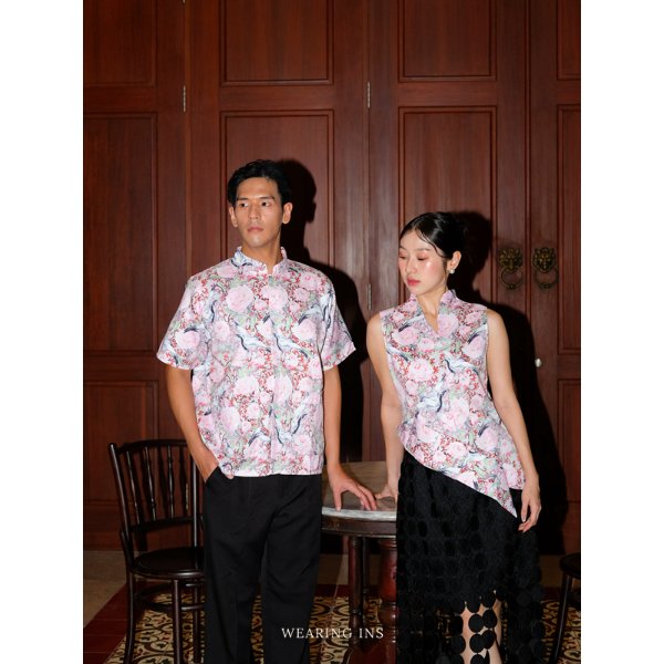 [WEARING INS] Fen Se Family - Cheongsam Modern 2026 Baju Imlek Family - Atasan Family Set Imlek 2026