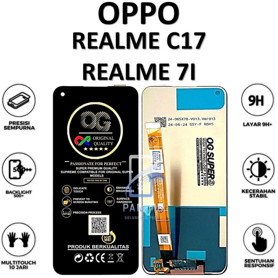 LCD REALME C17 / REALME 7I MULTU TOUCH ORI