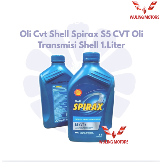 Oli Cvt Shell Spirax S5 CVT Oli Transmisi Shell Kemasan 1.Liter
