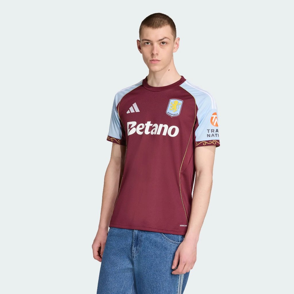 adidas Football Aston Villa FC 25/26 Home Jersey Men Burgundy JN8061 Original |  Aston Villa FC 25/2
