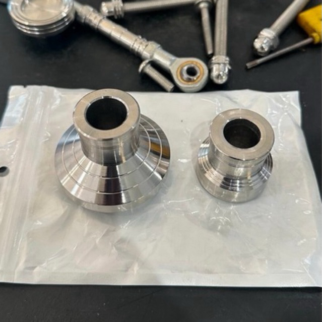 BOSH Tromol Depan RX KING PNP SHOCK BYSON bahan Stainless