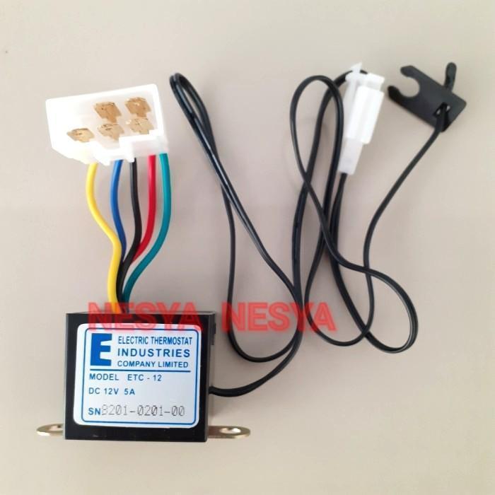 Modul ECU Thermistor Termistor Termis Thermostat Termostat Sensor Dingin Evaporator Evap Epap Efap A