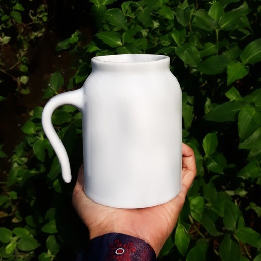 MUG GUCI POLOSAN SIAP CETAK / SIAP CUSTOM / MUG COATING