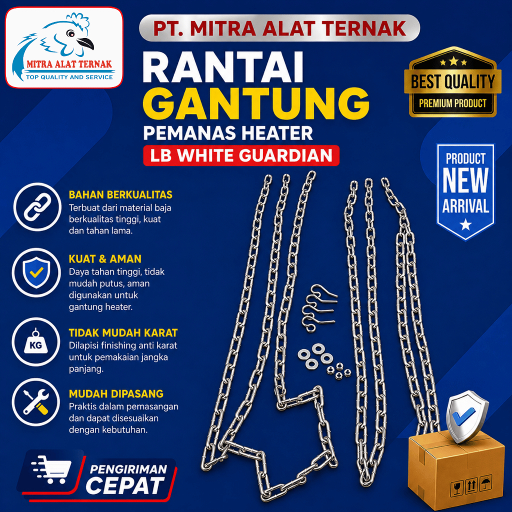 Rantai Gantung - Pemanas Heater LB White Guardian