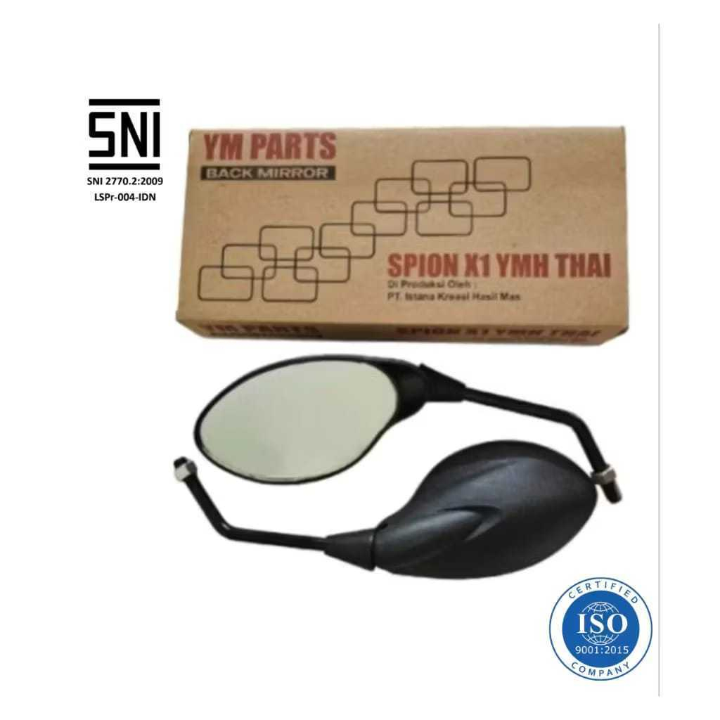 Spion X1 Ymh Hnd Spion Motor Gagang Hitam Bisa Untuk Semua Motor Hnd Dan Ymh