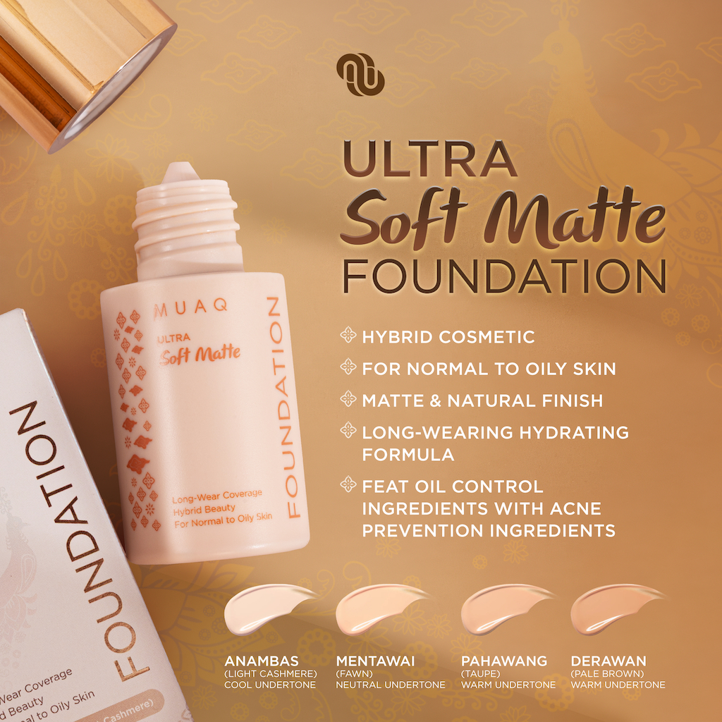 MUAQ Ultra Soft Matte Foundation