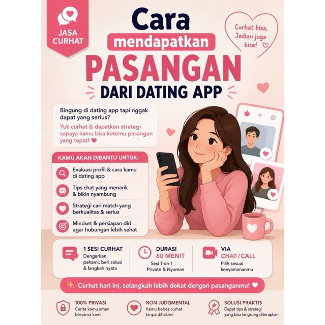 Cara Mendapatkan Pasangan dari Dating App