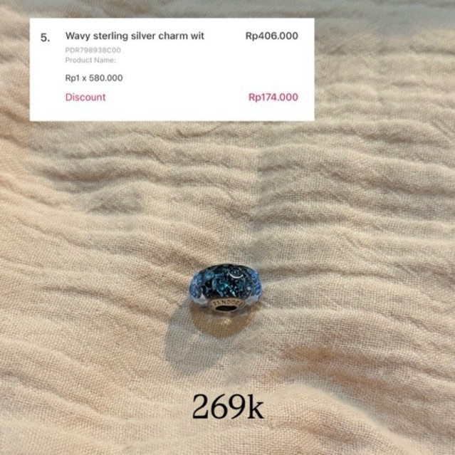 Preloved charm PANDORA