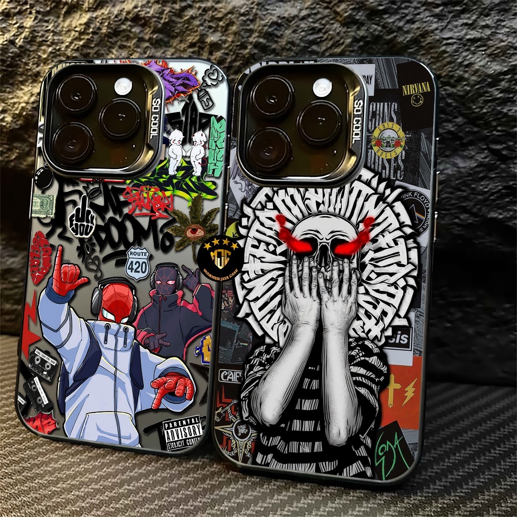 CASE IMD HOLOGRAM OPPO A6X A6T A6S A6 A5 A5X A5i A5 RENO 15 15F 13F A3X A3 PRO F7 A60 A5S A12 A15 A1