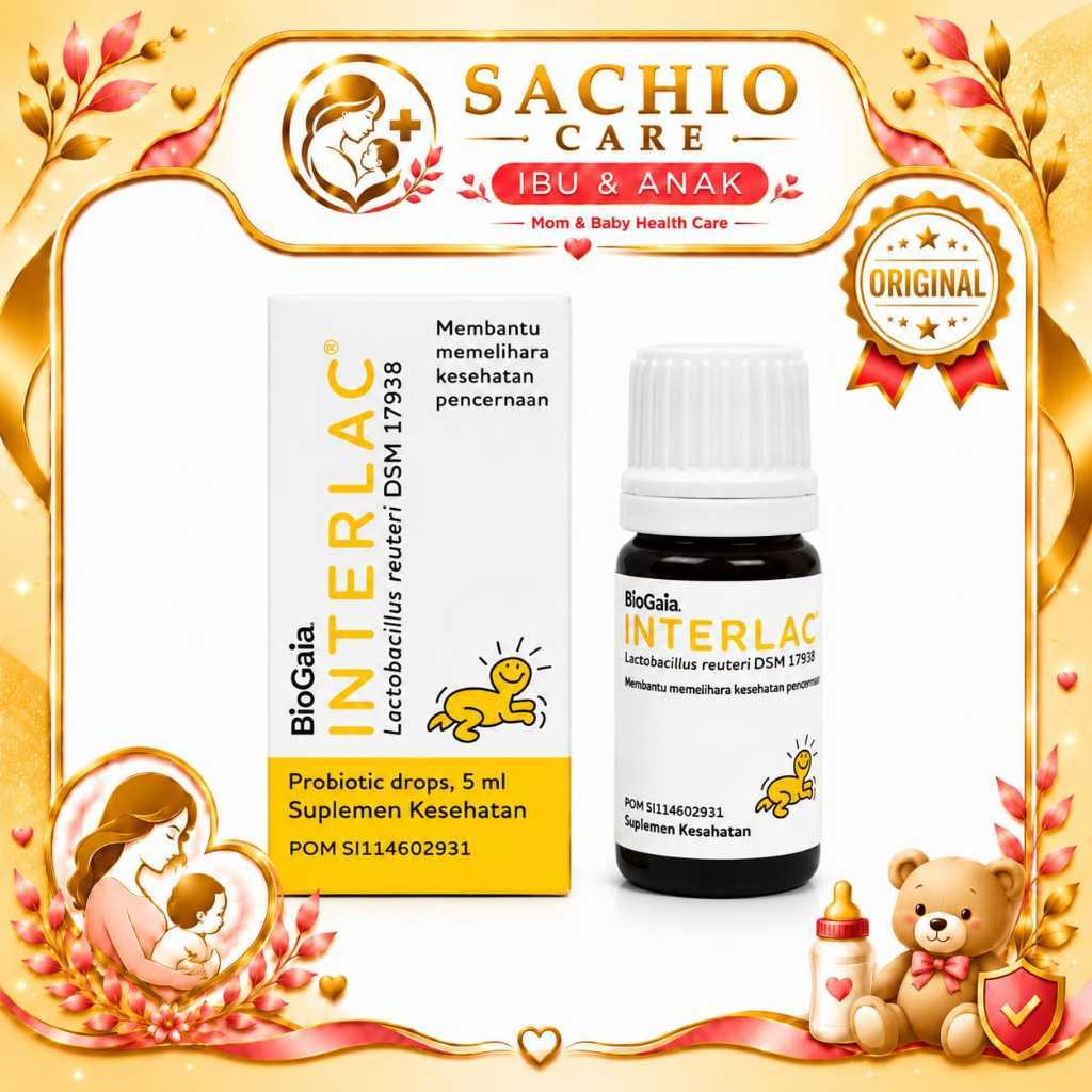 Interlac Drop Interlac Probiotik 5ml