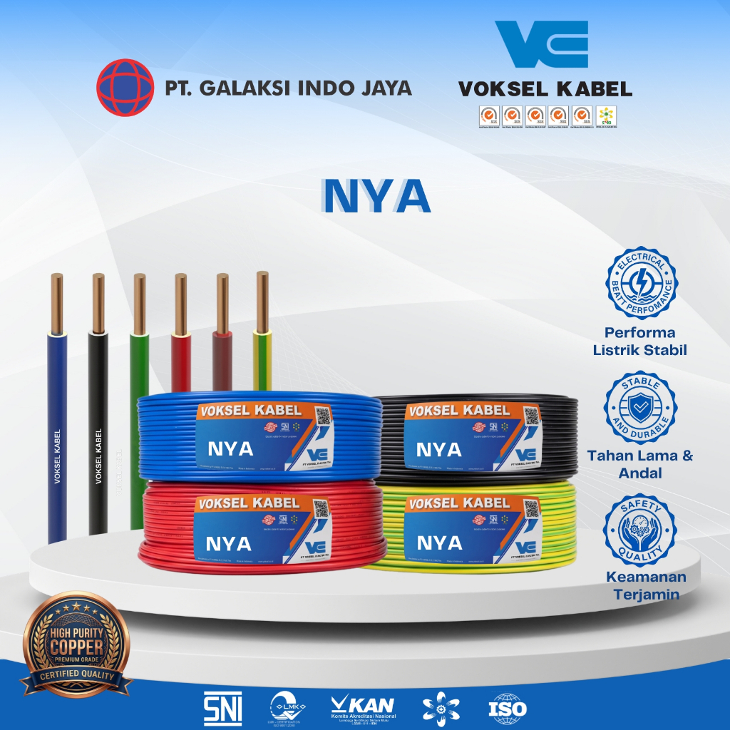 VOKSEL KABEL NYA 1.5MM 50M