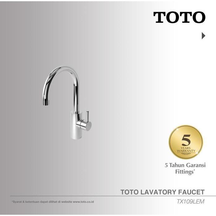 TOTO Lavatory Faucet TX109LEM | Kran - Keran - Kran Wastafel