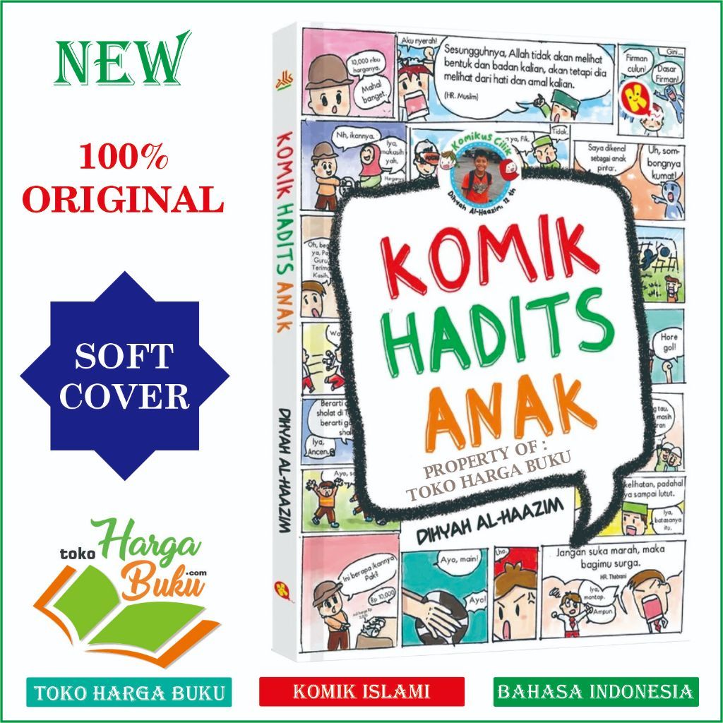 Foto Komik Hadits Anak Jilid 1 FULL COLOR Buku Cerita Hadis Islami Pustaka Alkautsar Kids