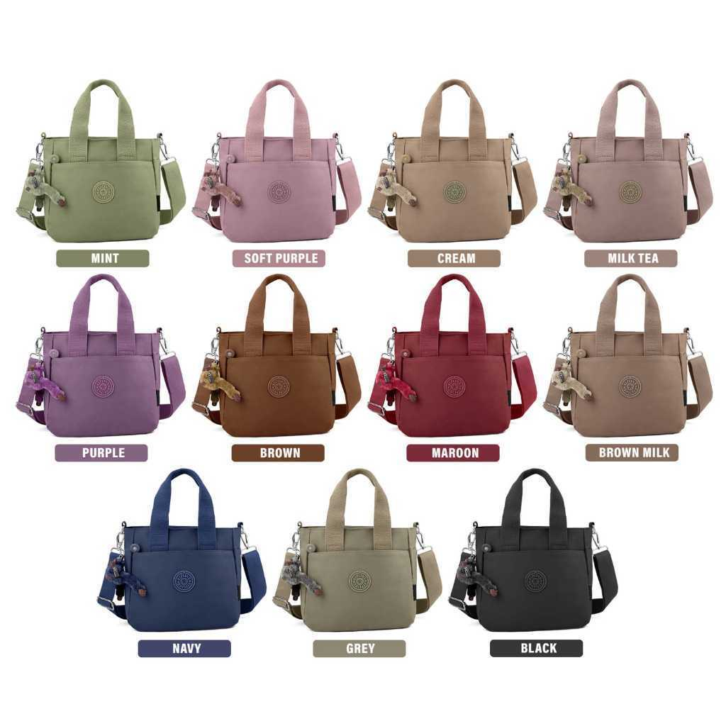 Tas 2in1 nylon wanita waterproof / K.P2038