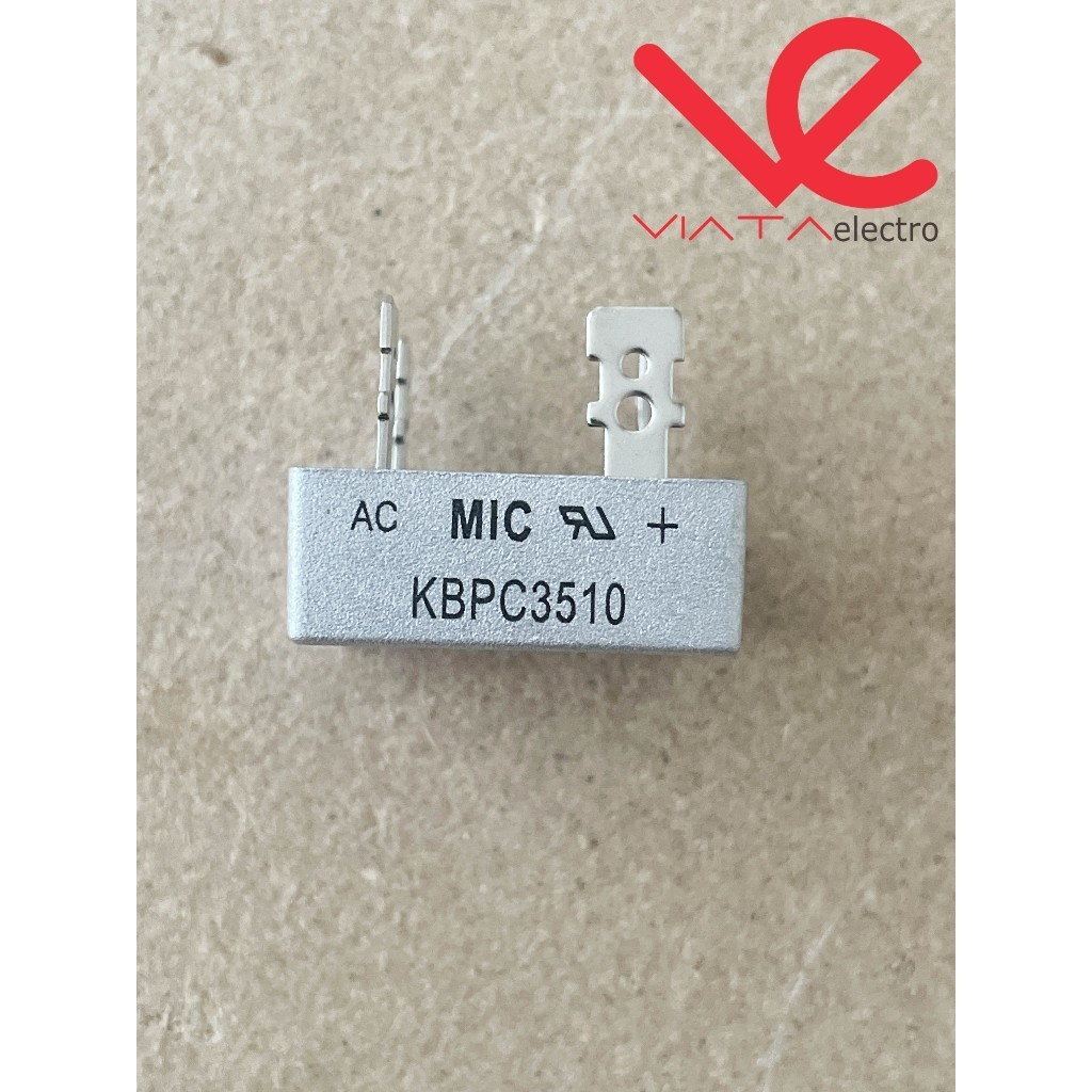 DIODE BRIDGE 35A KBPC 3510 DIODA KIPROK 35A MIC ORIGINAL KBPC3510 35A 1000V 35 AMPERE 1000 VOLT MIC 