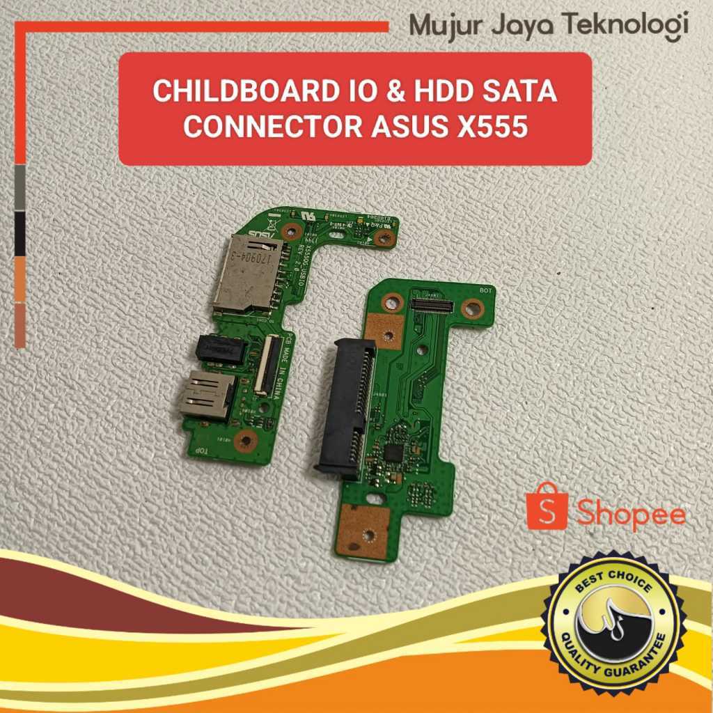 Childboard IO Audio USB HDD Board Connector Konektor Cable Kabel Laptop Asus A555 X555 X555QG Normal