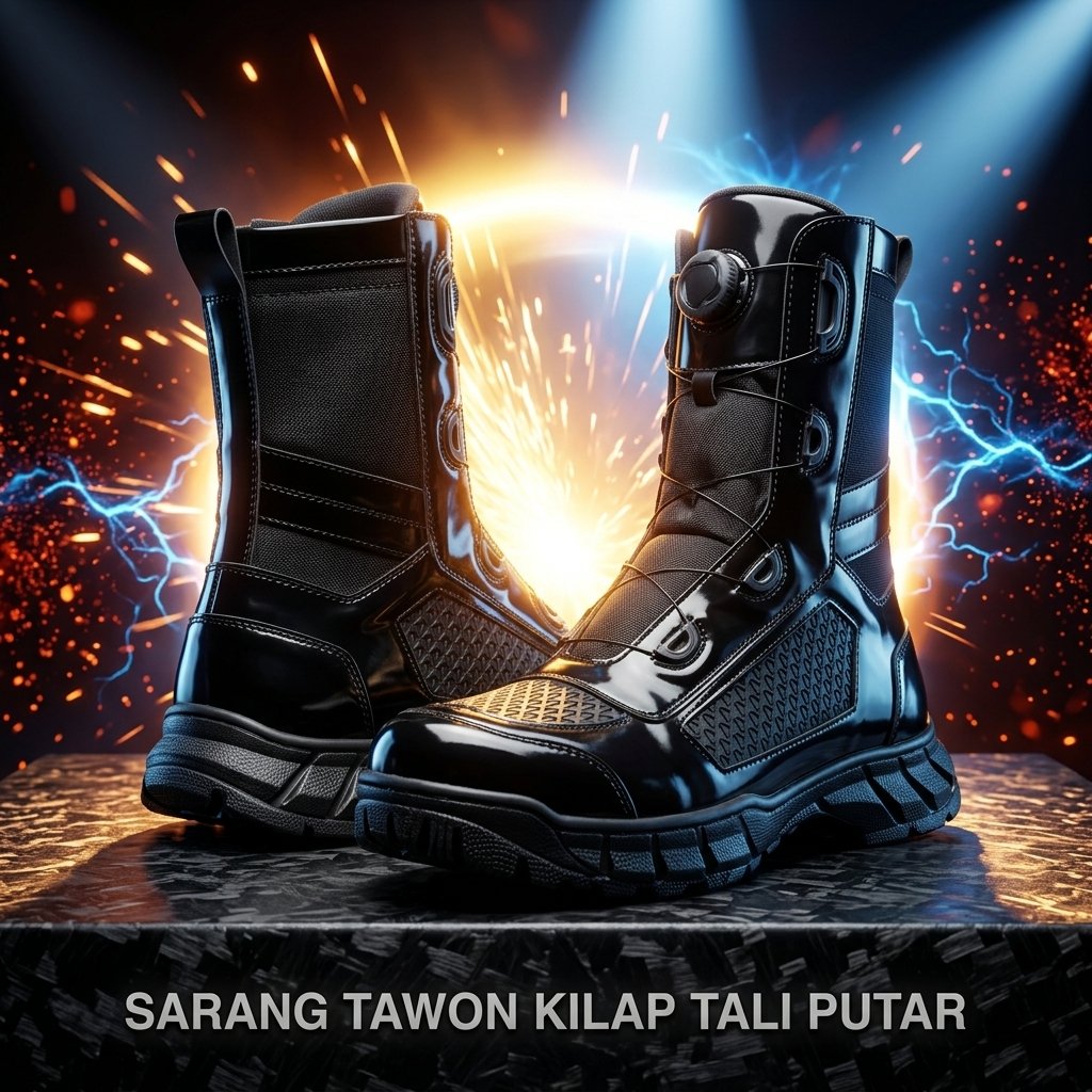 SEPATU PDL LIBRA SARANG TAWON KILAP TALI PUTAR
