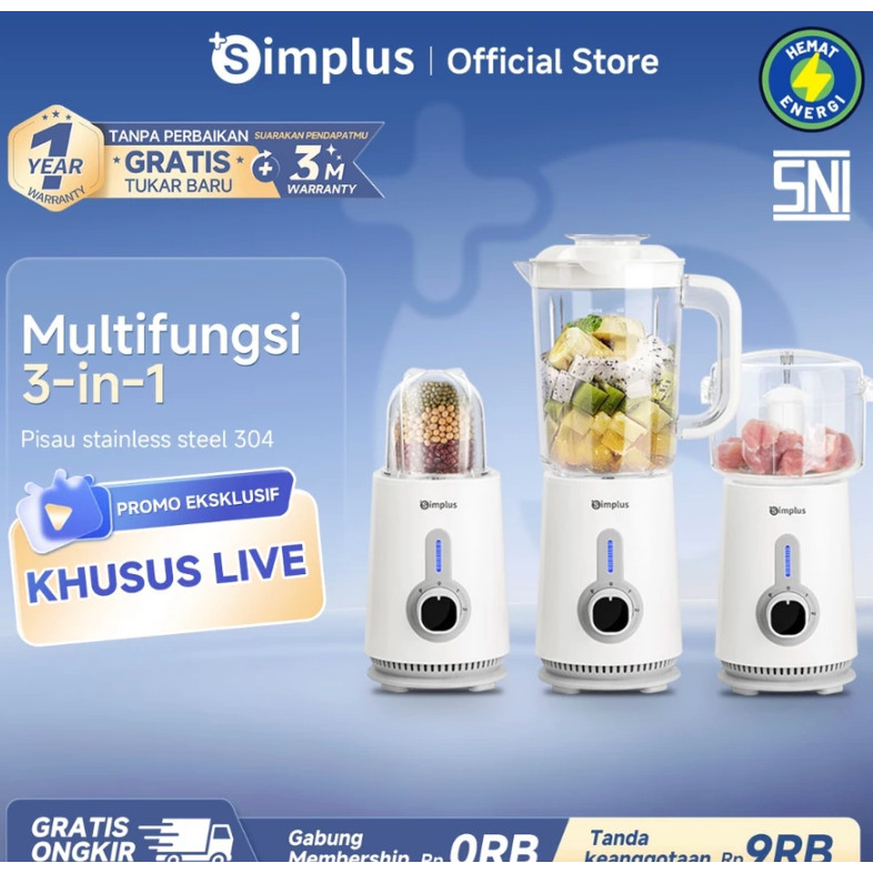 Simplus Blender 3-in-1