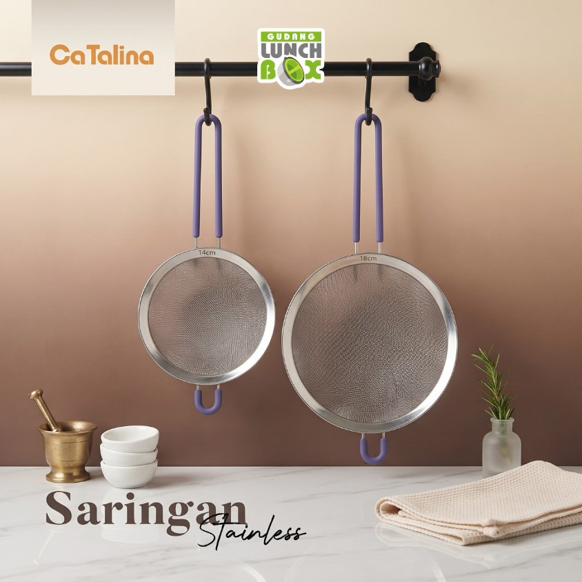 Saringan Dapur Saringan Serbaguna BPSTR 03 Series Saringan Stainless Steel Strainer CATALINA