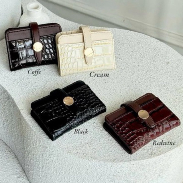 AVERO - GEMPITA Croco Dompet Mini Wanita