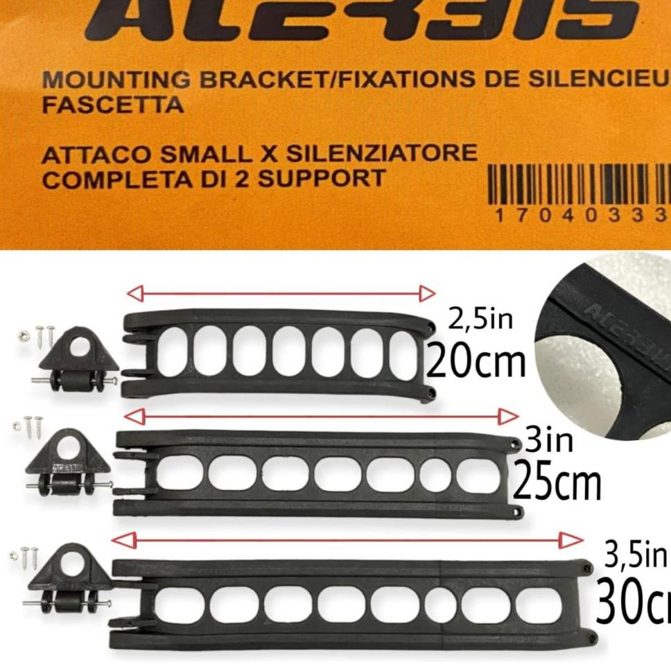 KLEMAN KLEM KNALPOT UKURAN BREKET BRACKET KNALPOT RACING MOTOR UNIVERSAL Kenalpot Breket Pangkon Kna