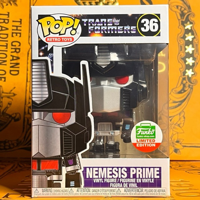 Funko Pop Retro Toys: Transformers - Nemesis Prime #36 | Funko Shop