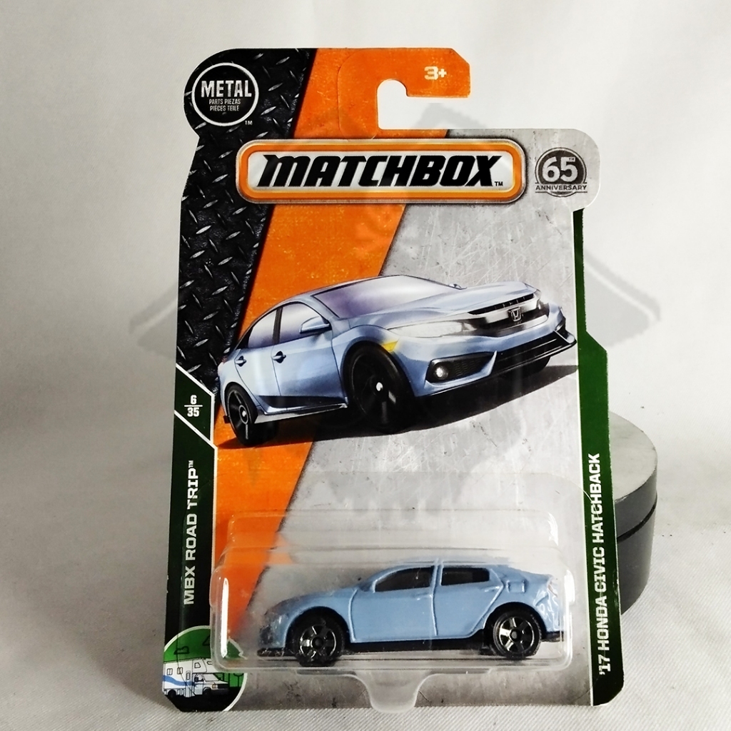 DIECAST MATCHBOX REAL CARS 17 HONDA CIVIC HATCHBACK, MATCHBOX HONDA CIVIC