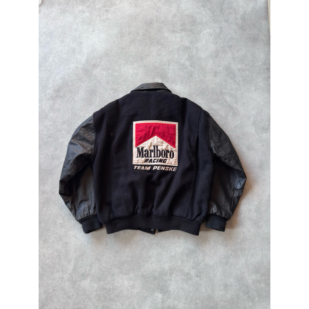 Vintage Marlboro Racing Team Penske Varsity Jacket