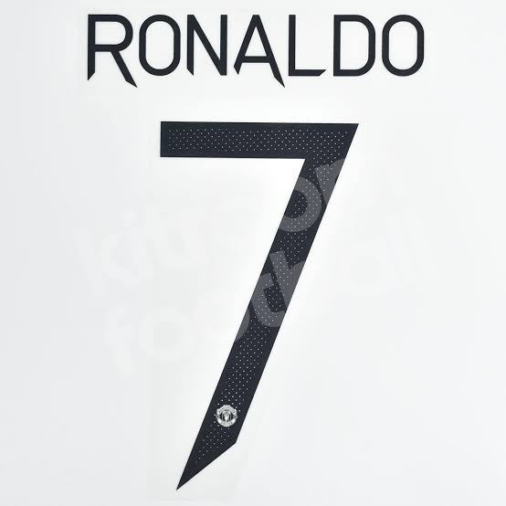 nameset Ronaldo 2022 away + angka 7  EPL HK
