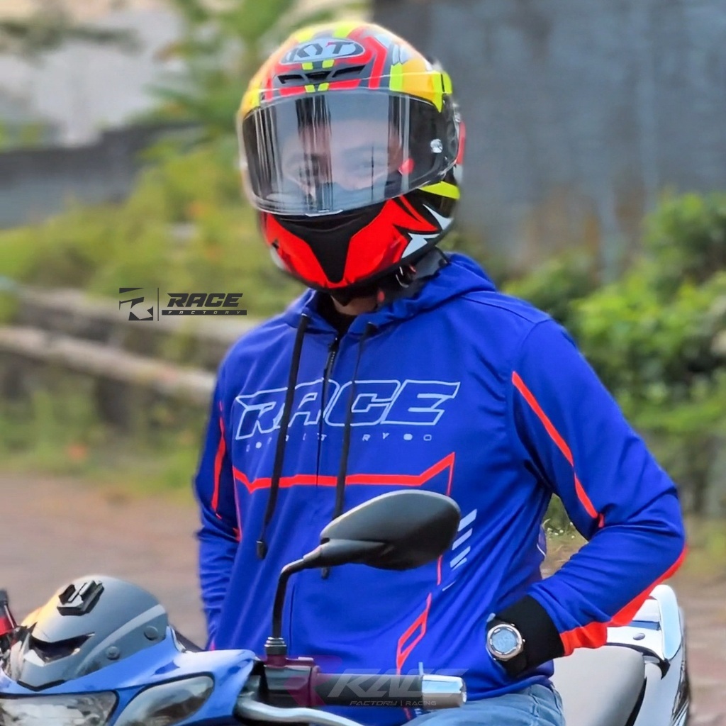 Jaket Lotto AZUL Blue RACE FACTORY