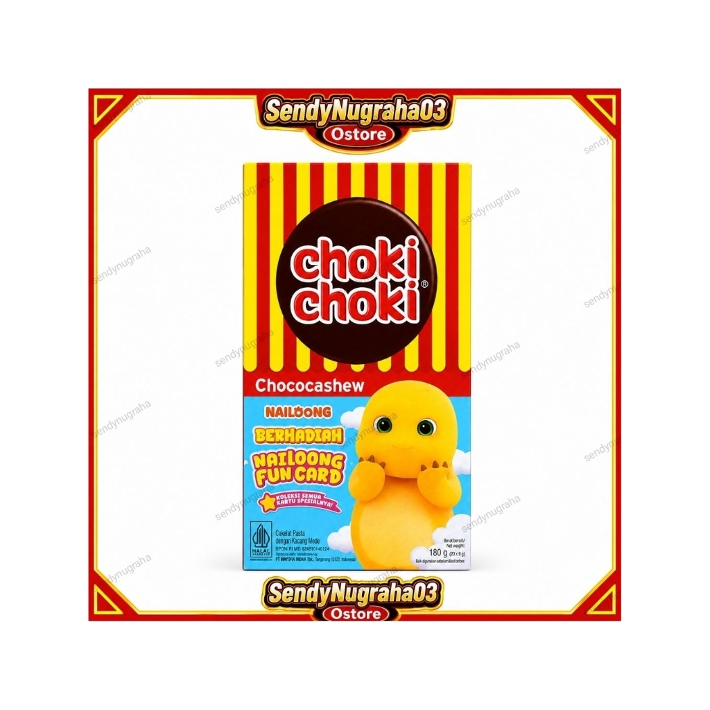 Choki Choki Chococashew 1 Box / Choki Choki Surprise