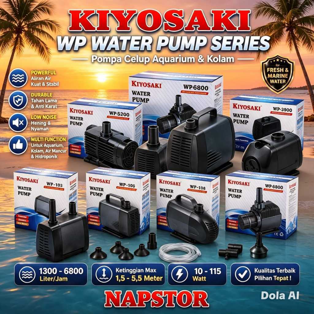 KIYOSAKI WP 103 WP 104 WP 105 WP 106 WP 107 WP 108 WP 3600 WP 3700 WP 3800 WP 3900 WP 5200 WP 6800 M