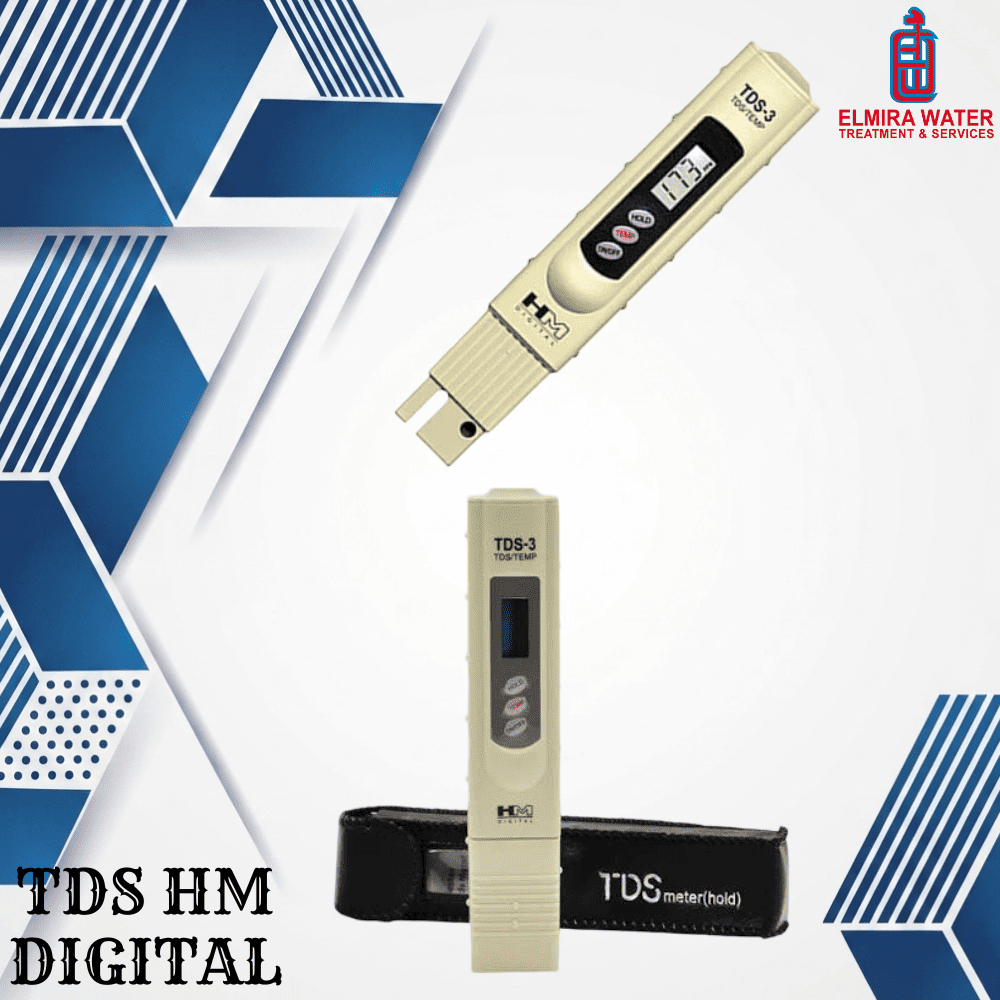 TDS Meter Digital HM Digital TDS-3 Original Pouch