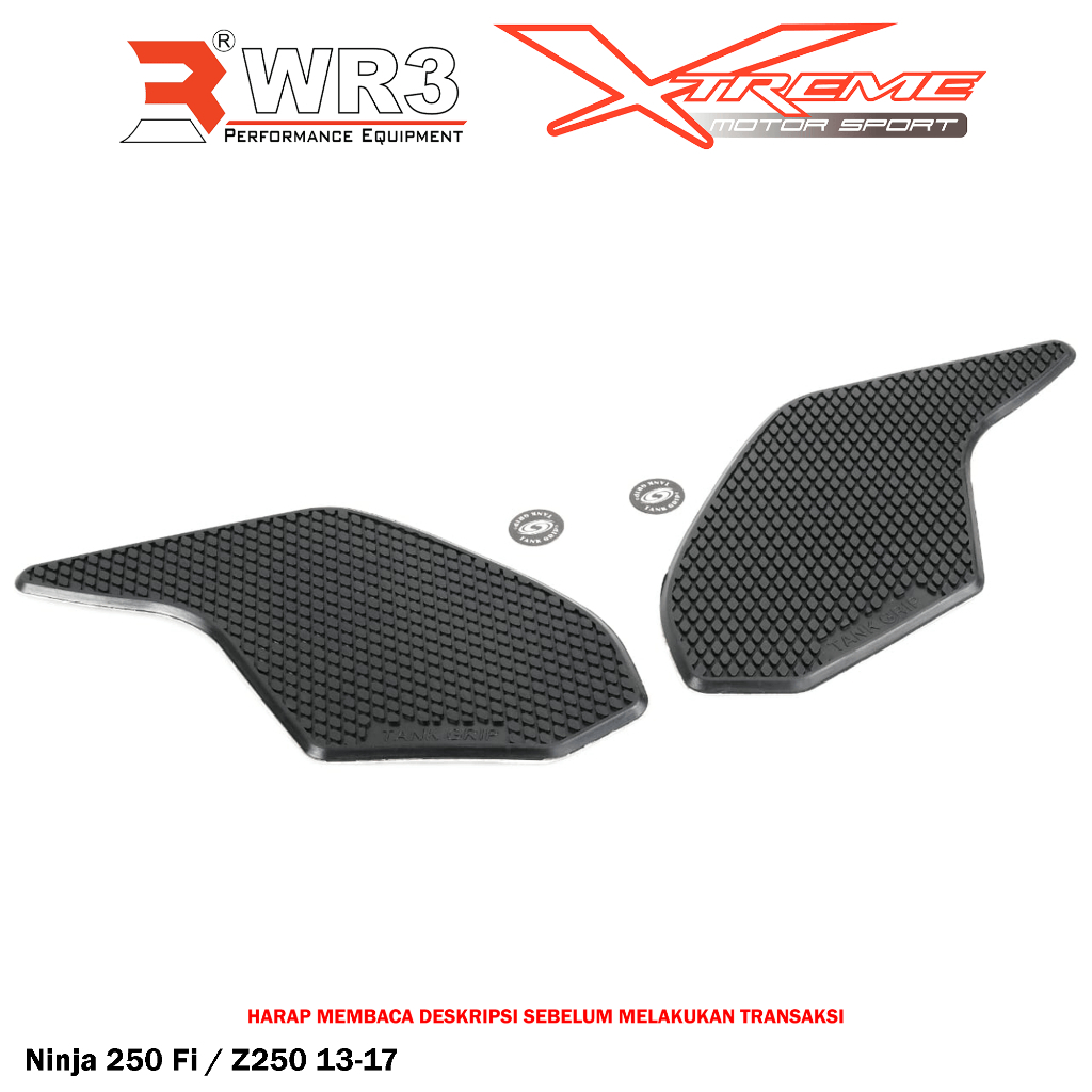 Tankgrip / Tank Grip WR3 Samping Kanan Kiri Kawasaki Ninja 250 FI / Z250 FI