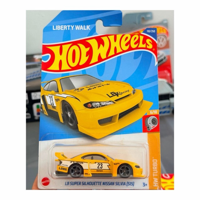 Hot Wheels LBWK Nissan Silvia S15 warna kuning
