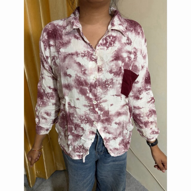 atasan bahan rayon allsize