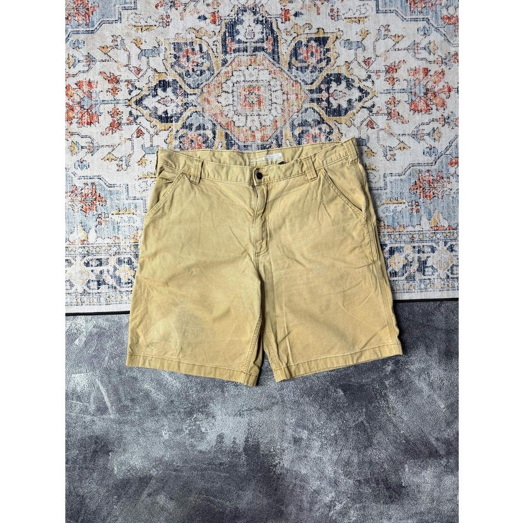 Carhartt Chinos Short Pants Celana Pendek Chino Ukuran 39 Beige