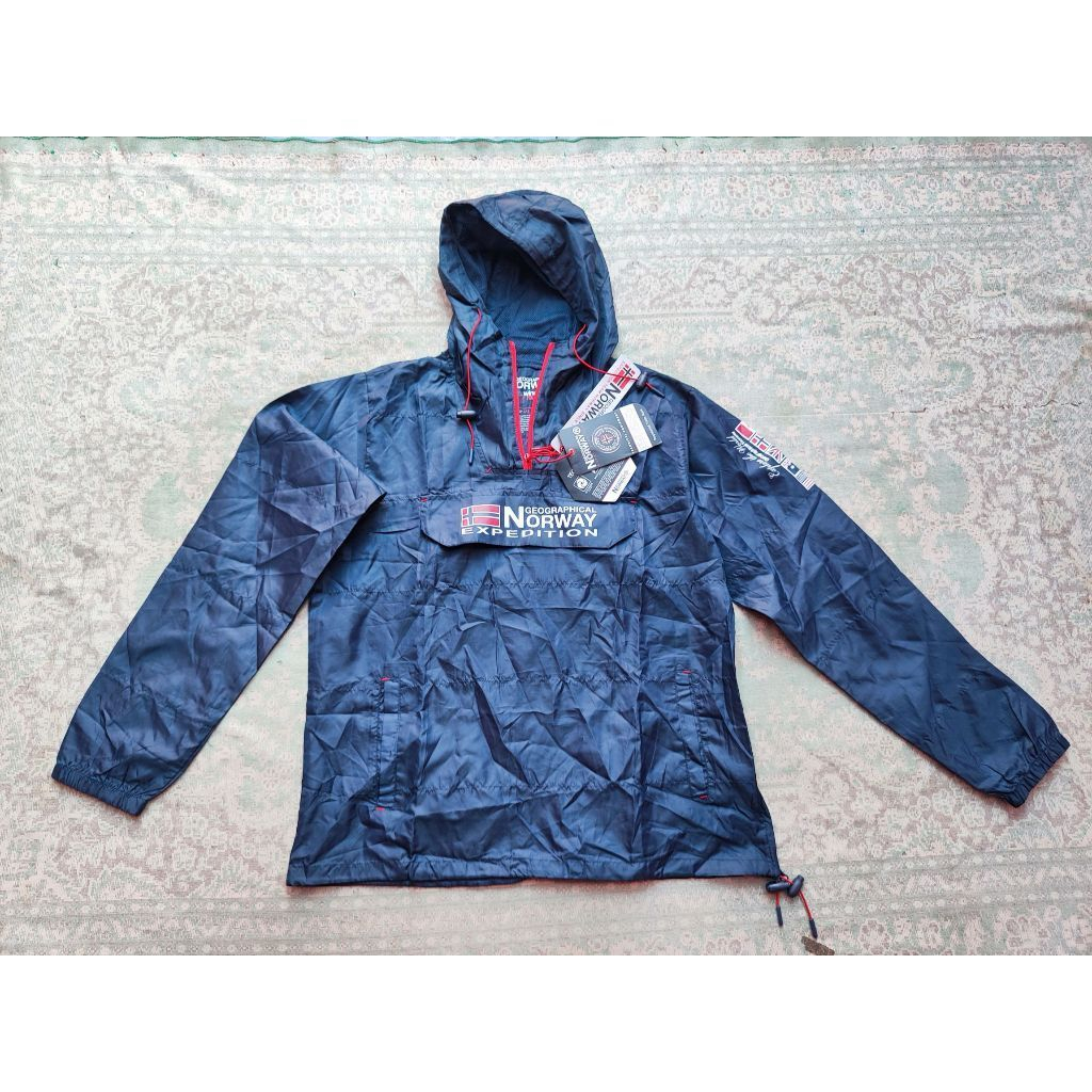Geographical Norway Brest Navy Men 244 GOZ Navy WU8463H/GN, Jaket Outdoor Bukan Napapijri