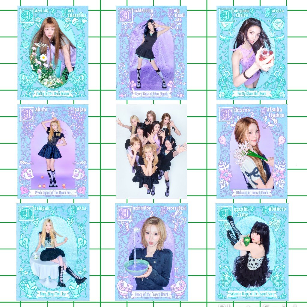 POSTER KPOP 2026 - Hearts2Hearts – ICONIC HEART