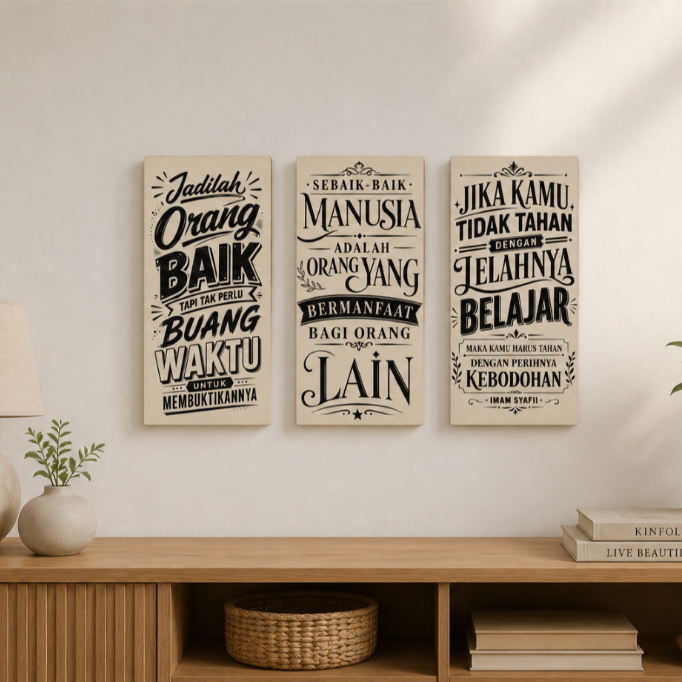 HIASAN DINDING MDF QUOTE AFH006